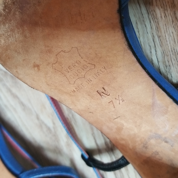 Yves Saint Laurent Vintage Womens Strappy Open Toe Heel - Picture 9 of 15